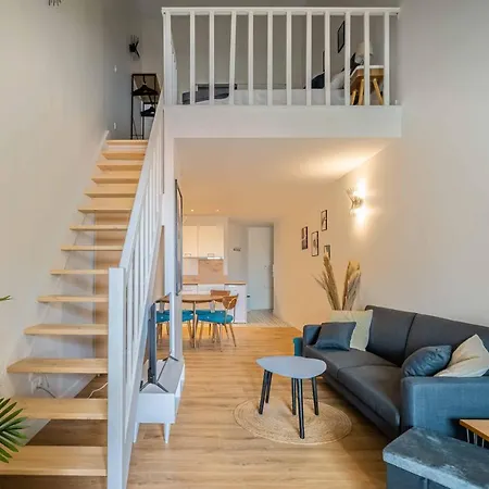 L'hippocrate - Patio - Duplex - Climatisation Lejlighed